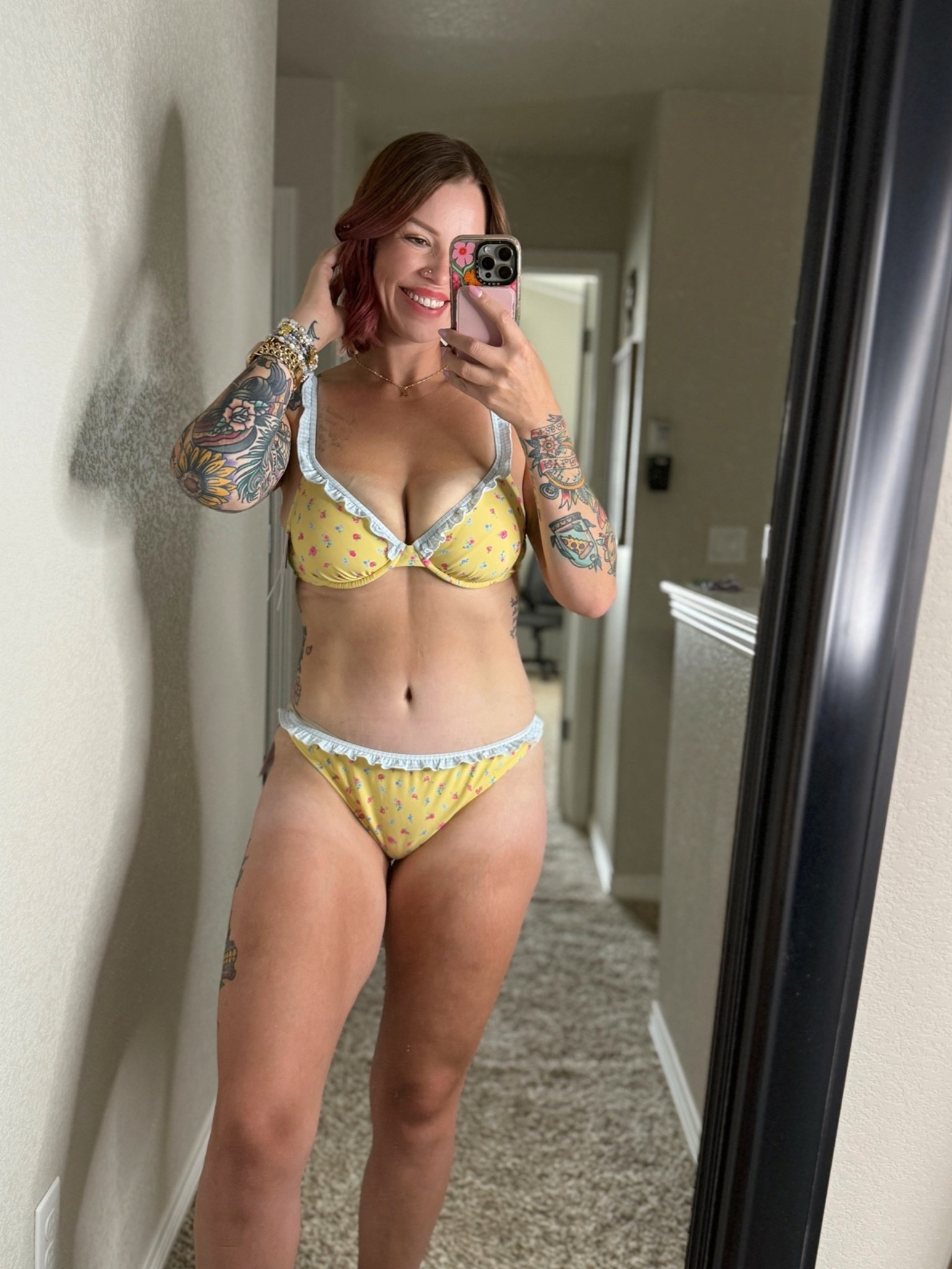 Target bikini 👙☀️💕
Wearing a large bottom and a medium top!
The top also has underwire if you need extra support like me 🙃

#LTKSeasonal #LTKmomlife