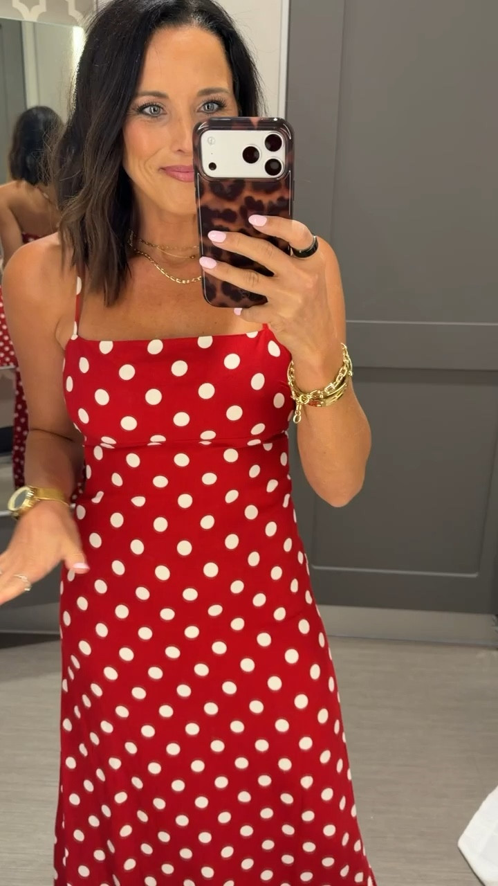 Target dress ❤️ wearing size XS. Price dropped today and it would be so cute for a graduation or any summer event.

#targetstyle #targetfinds #graduationdress #summerdress #polkadotdress #affordablefashion #womensfashion #ltkstyle #ltkunder50