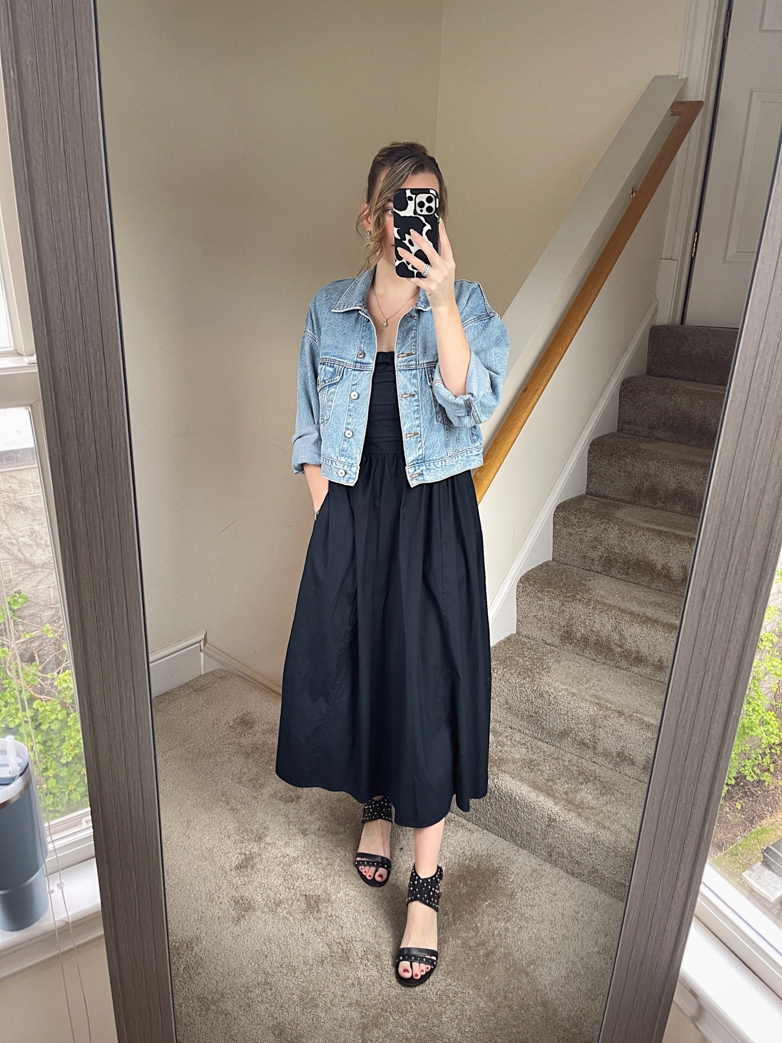 Casual business outfit, black dress, spring outfit 

#LTKStyleTip #LTKWorkwear #LTKFindsUnder100