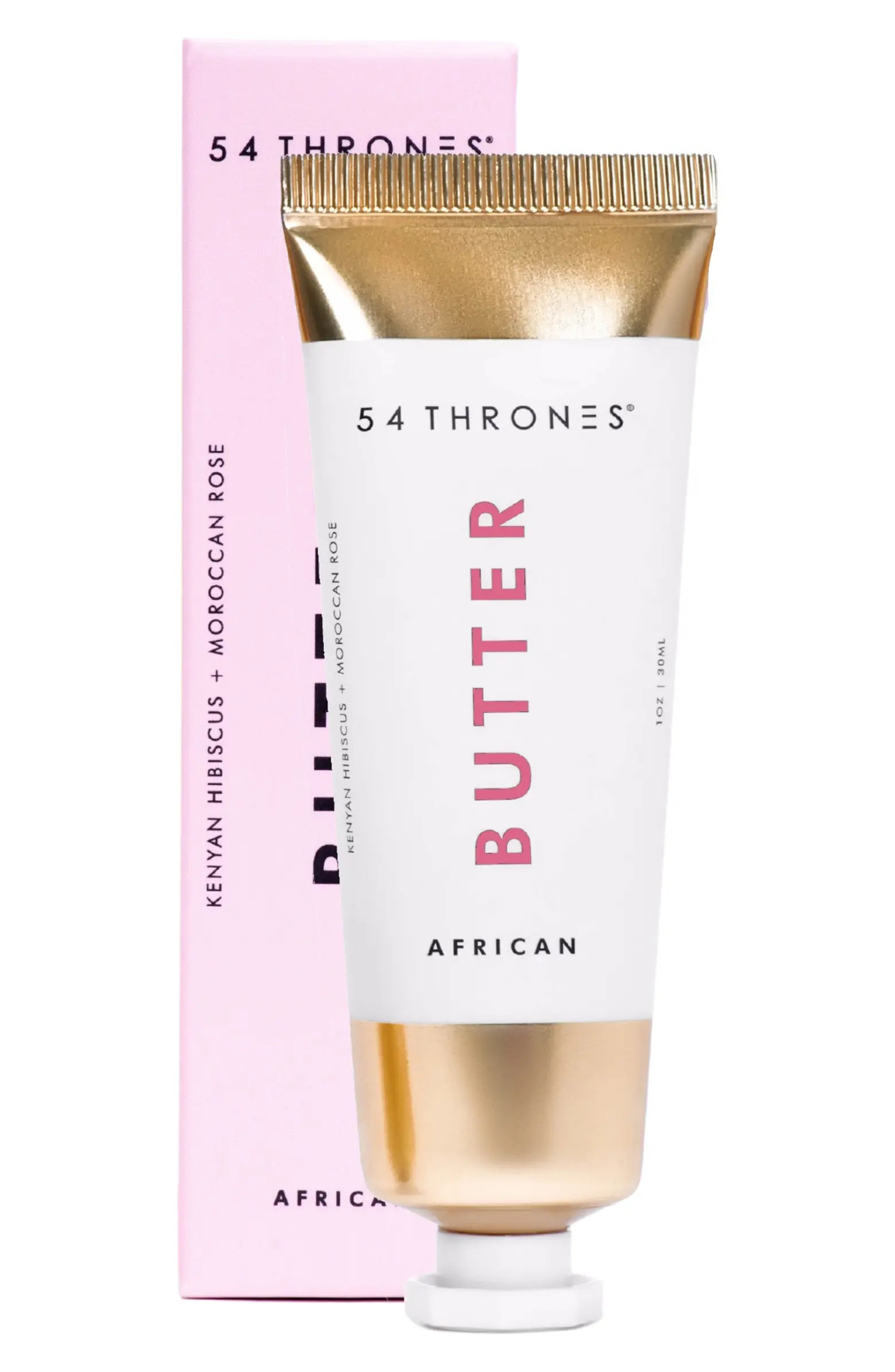 African Beauty Butter - Intensive Dry Skin Treatment in Kenyan Hibiscus + Moroccan Rose | Nordstrom