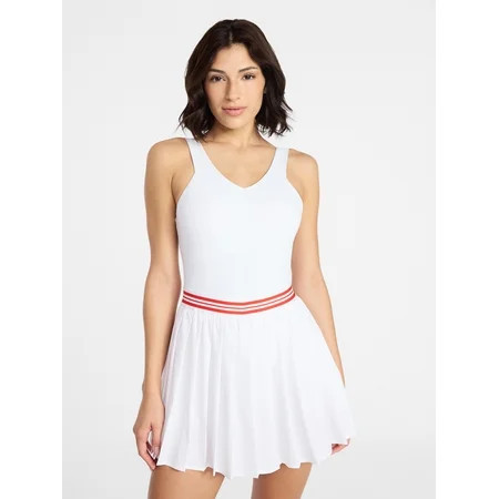 Avia Women's Tennis Dress with Pleated Skort, Sizes XS – XXXL | Walmart (US)