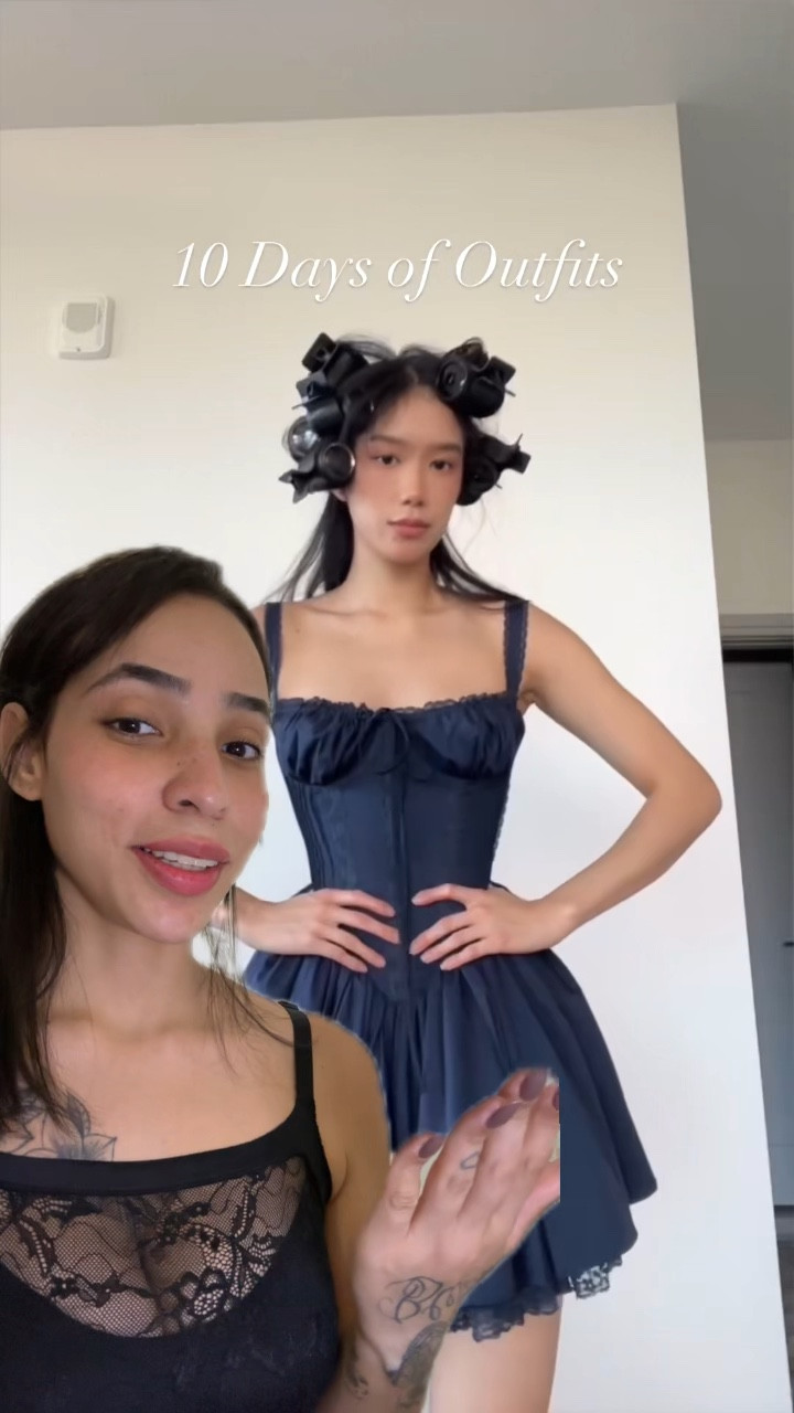 Vestido  dupe da House ofcb no AliExpress 