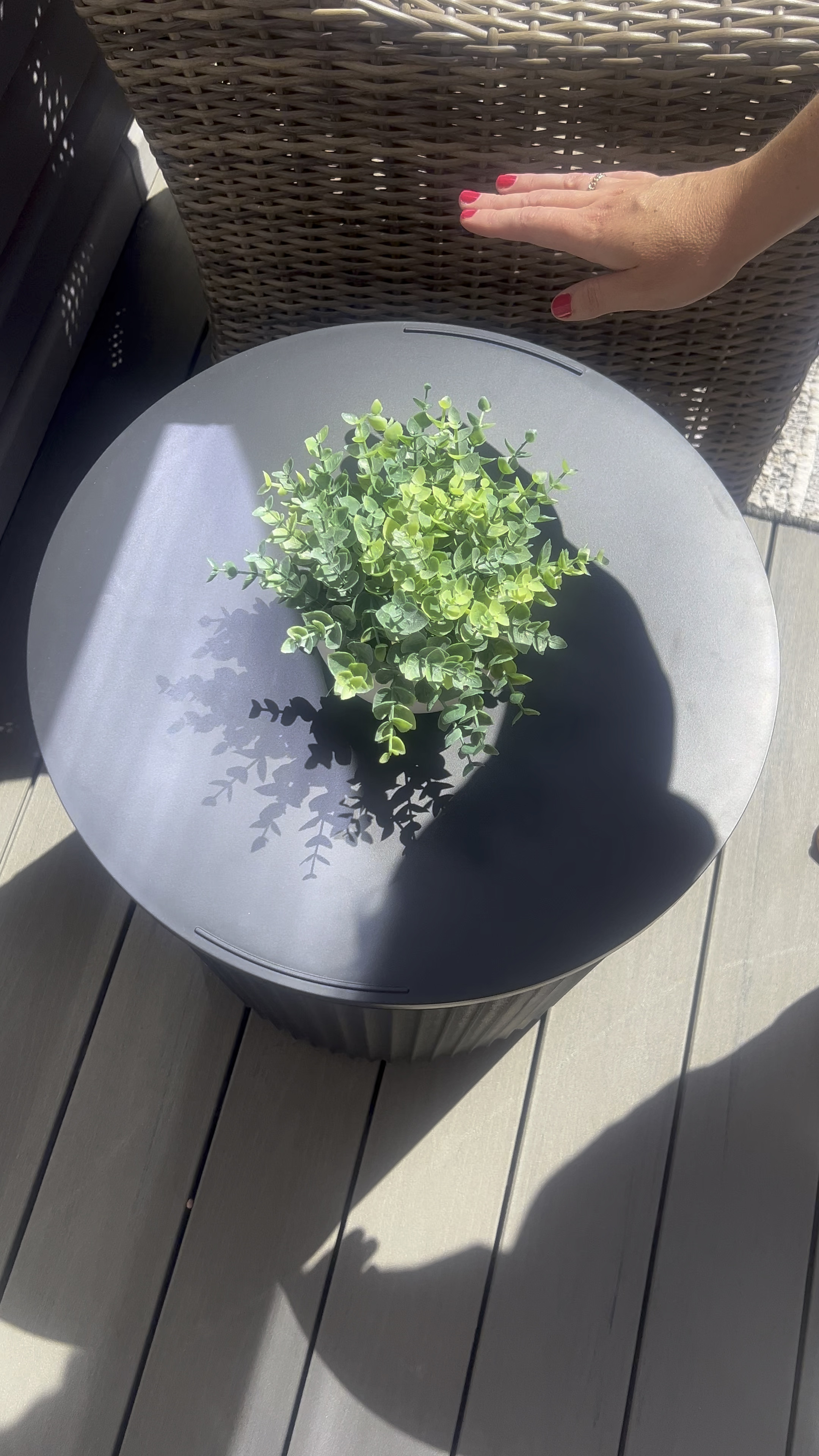 Cooler and side table in one! The perfect addition to your patio or deck! 

#Homefinds #amazonfinds #patio #cooler #sidetable #musthave #deckseason #poolseason #poollife

#LTKHome