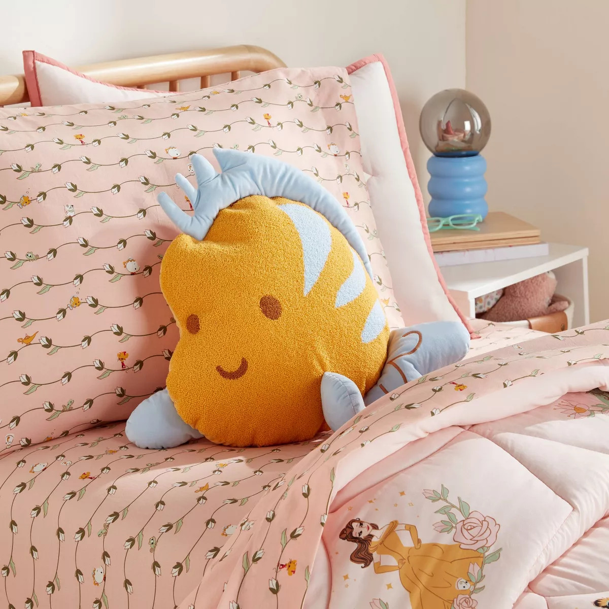 Princess Ariel Sidekick Flounder Kids' Pillow Buddy - The Disney Collection by Pillowfort™ | Target