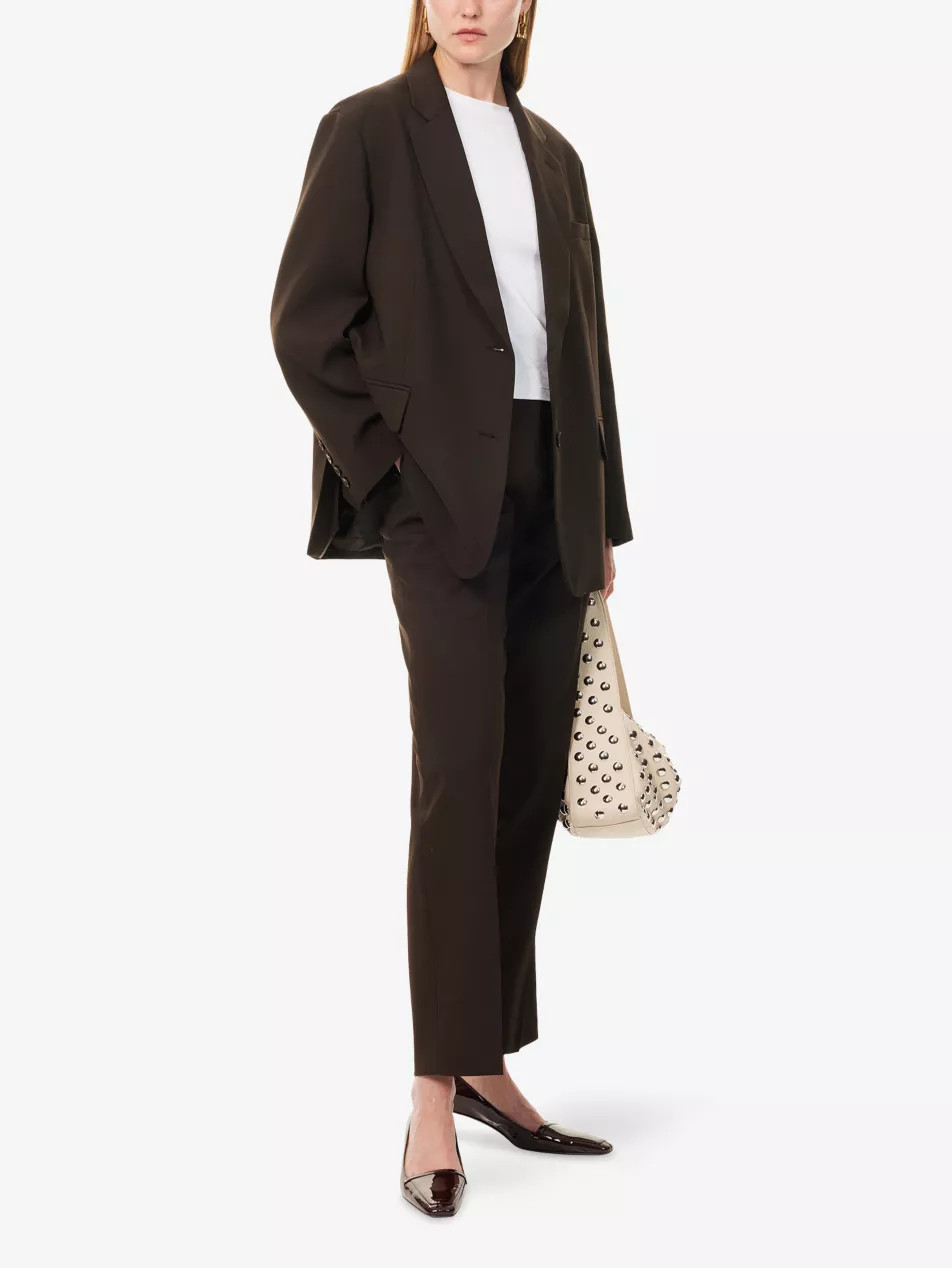 Bea Single-Breasted Stretch-Woven Blazer | Selfridges