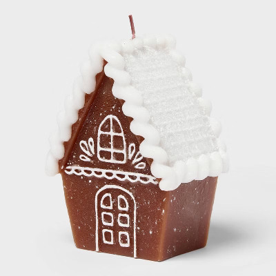 Gingerbread House Wax Figural Candle - Threshold™ | Target
