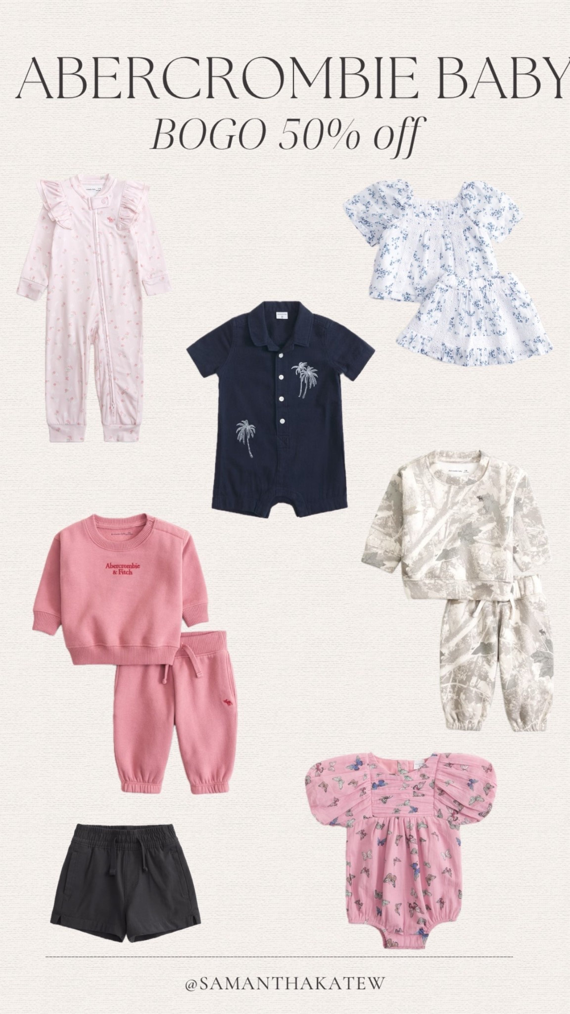 Abercrombie baby, Abercrombie toddler, BOGO 50% off 

#LTKBaby #LTKKids #LTKmomlife