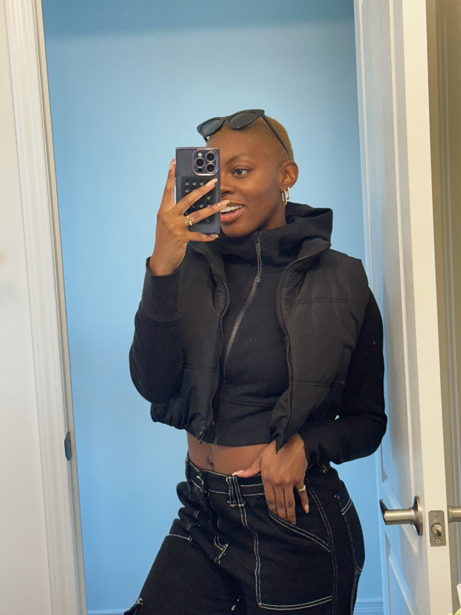 $10 SALE ALERT!!

Another black on black outfit in my fav go to pieces! Getting my nails & toes done today so I threw on my comfy lululemon cropped scuba zip up with these comfy and flattering black jeans from Lovely Wholesale! The jeans are only $10 rn & with the code “tyraa15” you save 15% on top of that! Happy shopping, friends 🥰

#LTKCyberWeek #LTKsalealert #LTKHolidaySale