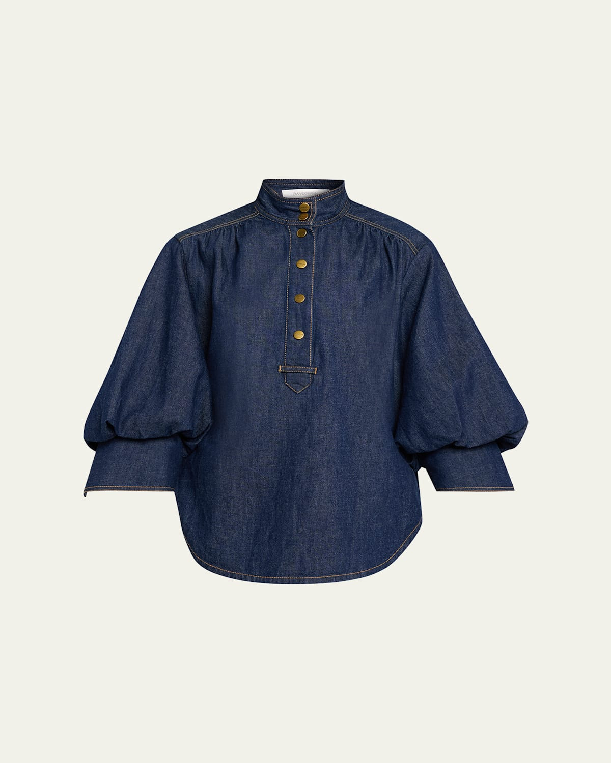 Denim Billow Shirt | Bergdorf Goodman