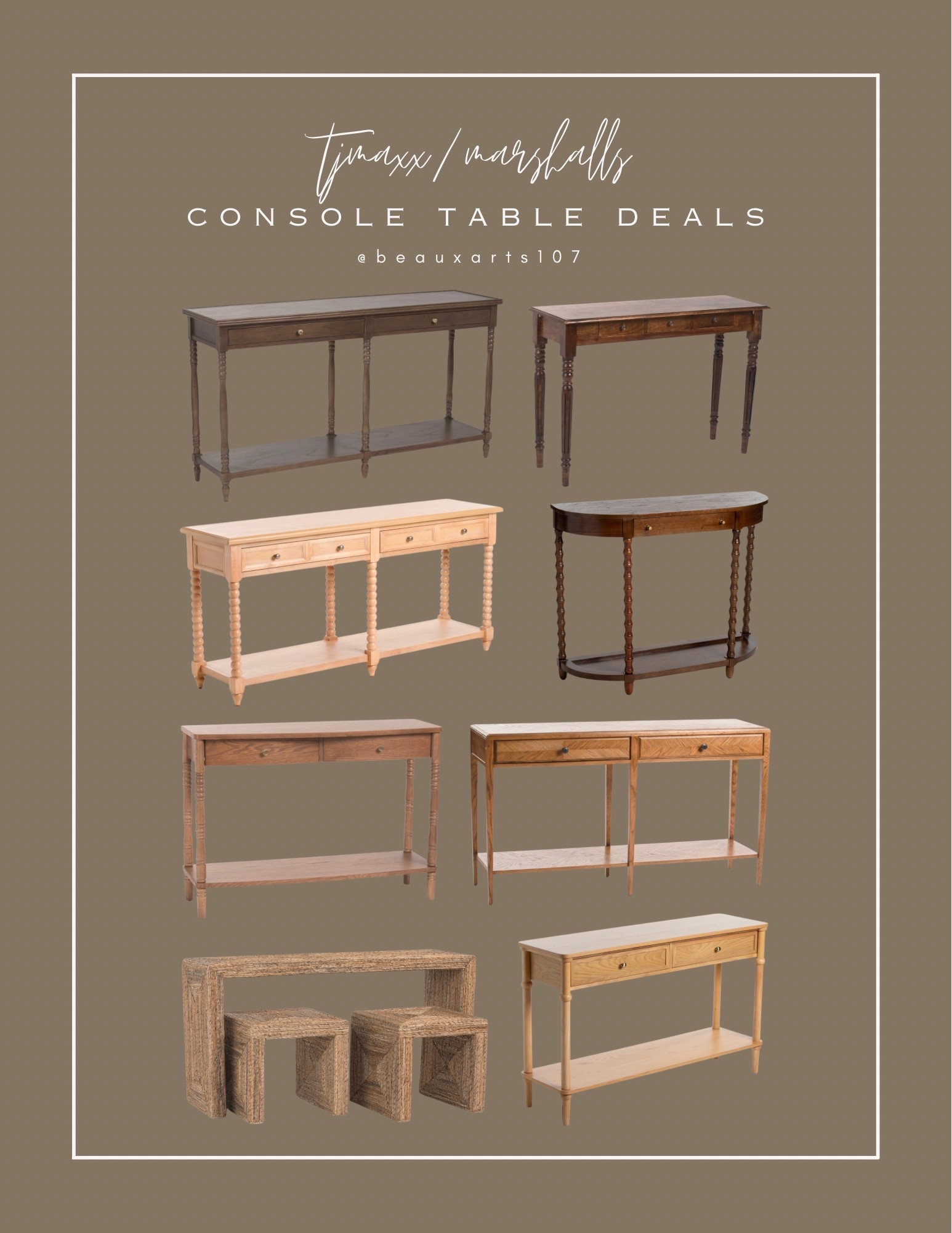 Save on these cute console table deals under $500!

#LTKHome #LTKSaleAlert