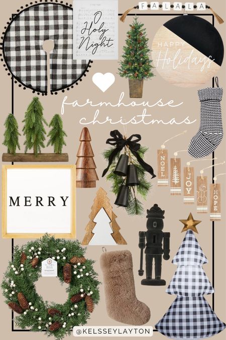 Farmhouse Christmas decor, Walmart home decor, Walmart Christmas decor, holiday decor, Christmas decorations, Walmart holiday, Christmas tree 

#LTKhome #LTKHoliday #LTKfindsunder50
