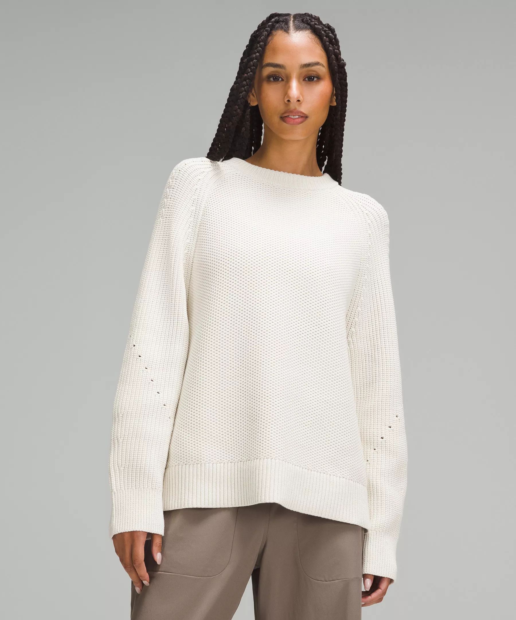 Honeycomb Crewneck Sweater | Women's Hoodies & Sweatshirts | lululemon | Lululemon (US)