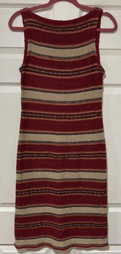 Lauren Ralph Lauren Size Small Sleeveless Striped Dress Knit Linen/cotton  | eBay | eBay US
