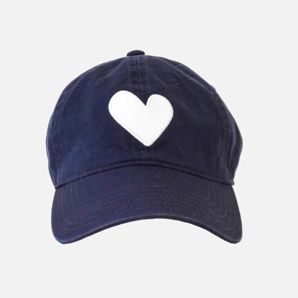 Baseball Hat Heart Patch | Kerri Rosenthal