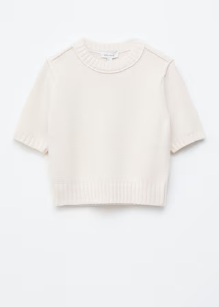 Wool-Blend Knitted T-shirt | & Other Stories - US