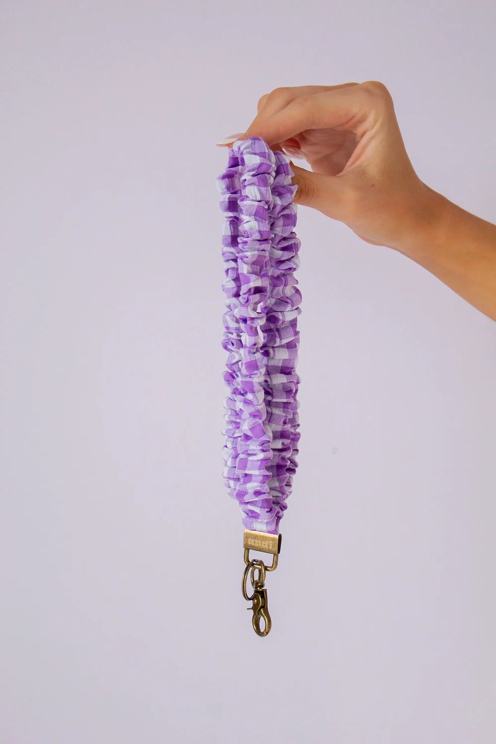 Iris Gingham Lanyard | Shop Andi