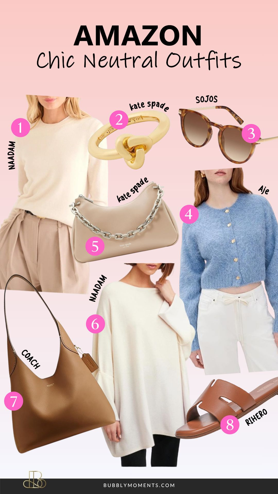 Timeless, effortless, and endlessly versatile 🤍 Neutral outfits never go out of style, and they’re the ultimate foundation for building a chic wardrobe. From cozy sweaters and tailored blazers to sleek trousers, classic coats, and everyday accessories, these Amazon finds make it simple to create elevated looks that work for any occasion. Neutrals allow you to mix and match with ease, creating polished outfits that transition seamlessly from work to weekend. Whether you’re dressing up for brunch, layering for the office, or curating a capsule wardrobe, these chic neutral pieces are all about sophistication and simplicity. Click through to shop these must-have styles and elevate your everyday looks with timeless elegance.
#LTKStyleTip #LTKSeasonal #LTKFindsUnder100 #ChicNeutrals #WomensStyle #AmazonFinds #CapsuleWardrobe #NeutralStyle #OOTDideas #EffortlessStyle #MinimalChic #WardrobeEssentials #AmazonMustHaves #EverydayElegance #FallStyleInspo 

 