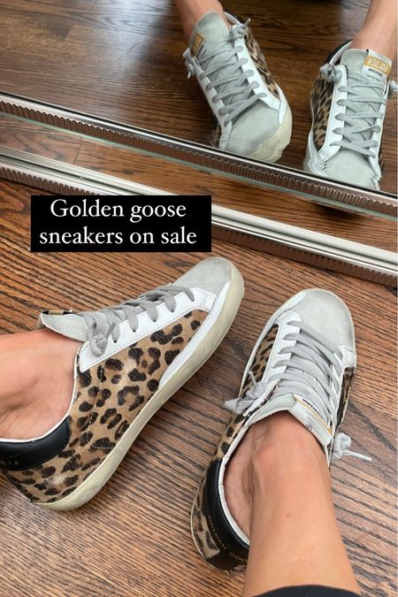 Leopard golden goose sneakers size 38

#LTKsalealert #LTKshoecrush