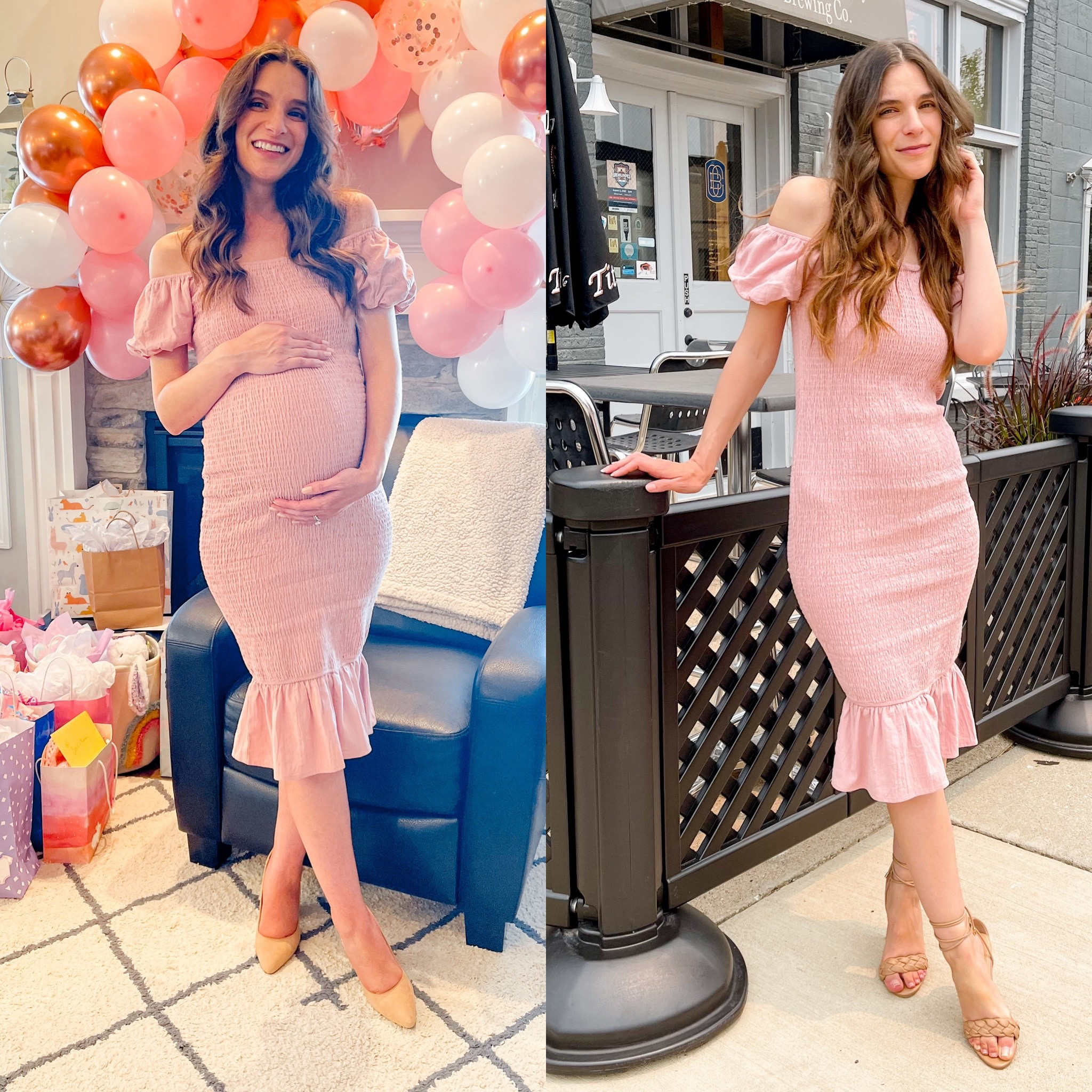 Off the shoulder bodycon dress from Amazon. Dress fits tts, comes in lots of colors, and has lots of stretch. I wore it with a large baby bump too! Perfect for showers, weddings, to wear while pregnant or breastfeeding! 

#LTKbump #LTKunder50 #LTKwedding