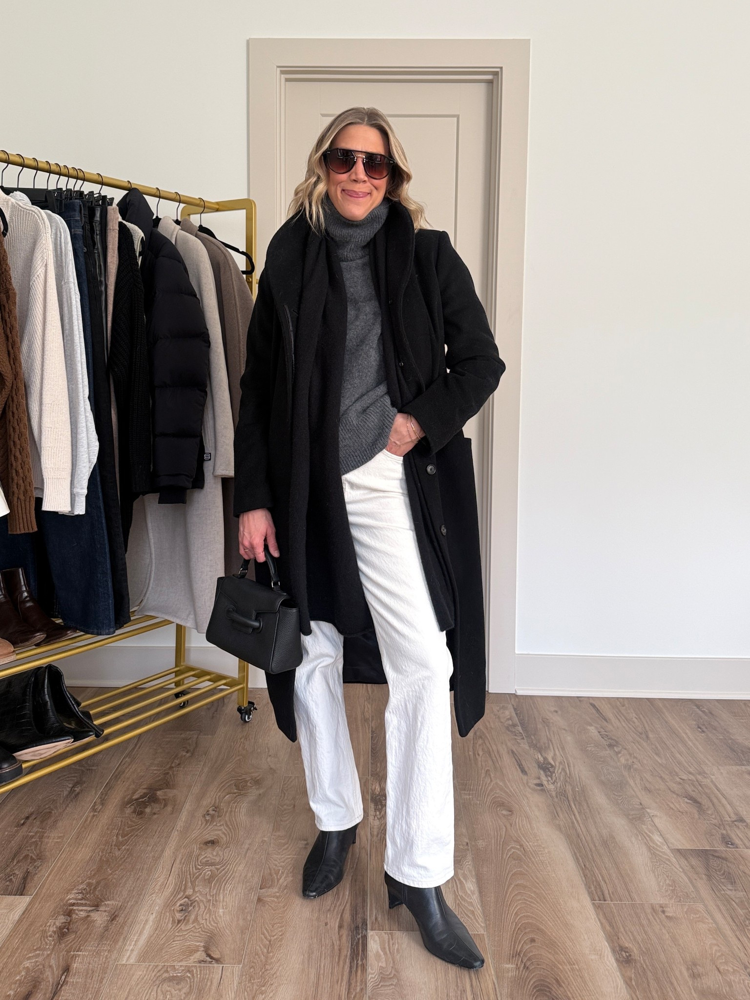 Wearing 26/regular jeans, small turtleneck sweater, small coat, boots tts 

#LTKFindsUnder100 #LTKOver40 #LTKFindsUnder50