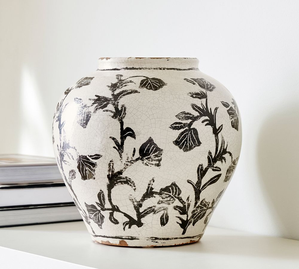Marrakesh Handcrafted Ceramic Vase | Pottery Barn (US)