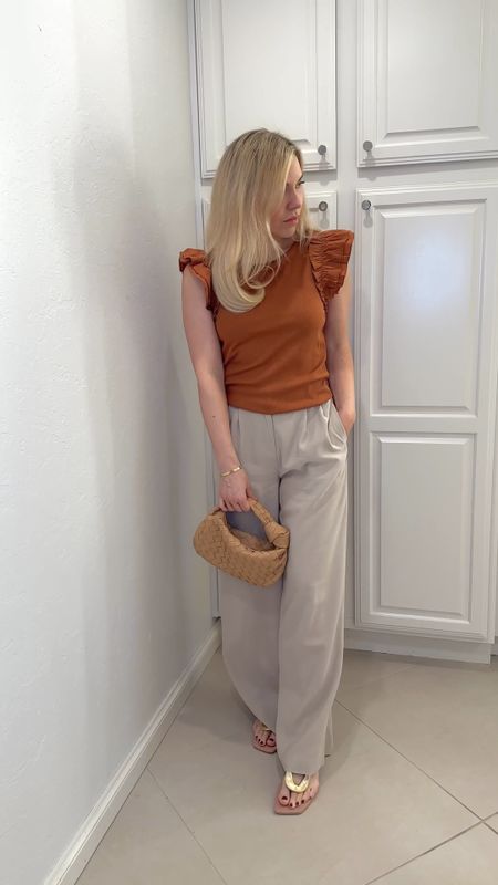 How to style pleated pants 

Spring outfit 
Resort wear
Vacation outfit
Date night outfit
Spring outfit
#Itkseasonal
#Itkover40
#Itku
#ltkworkwear
#ltkshoecrush 

#LTKfindsunder100 #LTKfindsunder50