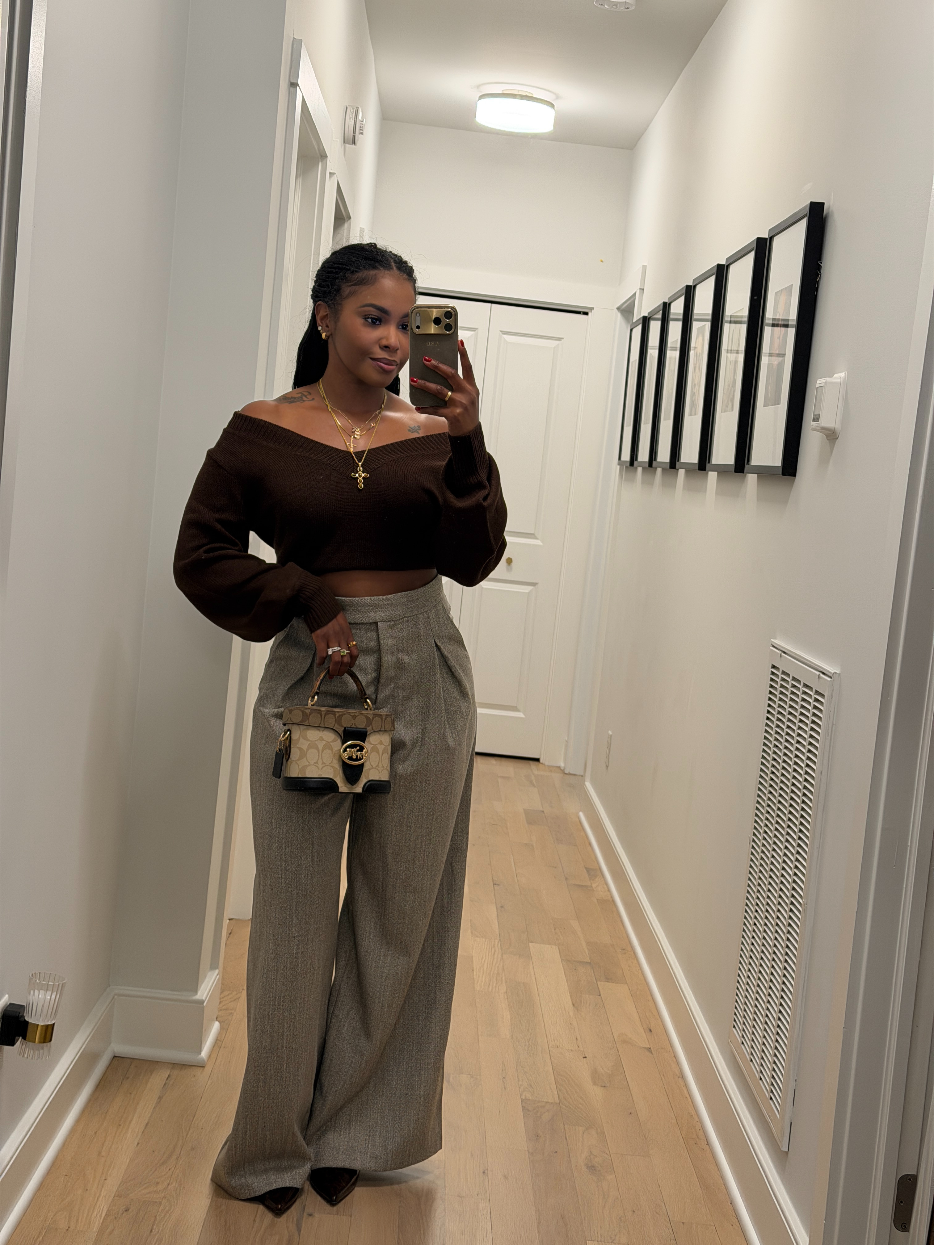 top: Medium
trousers: 8 

 