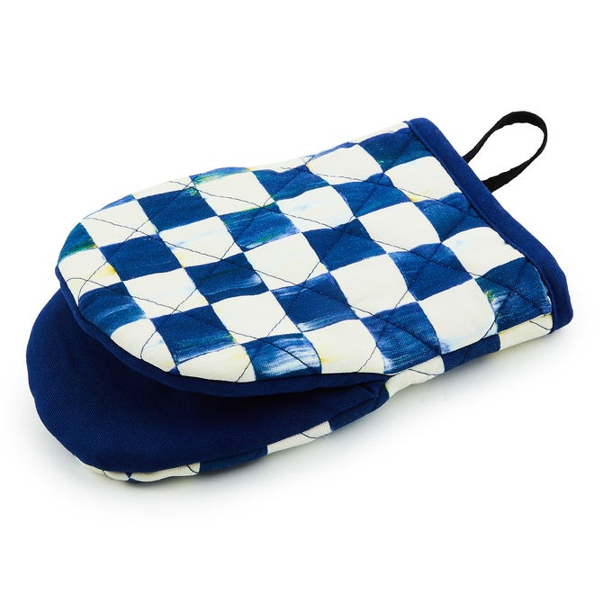 Royal Check Mini Oven Mitt | MacKenzie-Childs