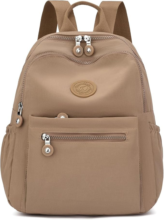 Tanweibago Mini Nylon Women Backpacks,11L Small Ladies backpacks Casual Lightweight Women Shoppin... | Amazon (US)