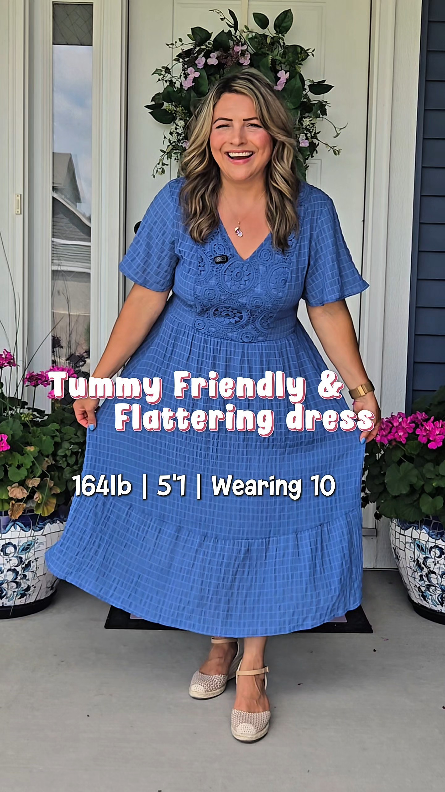 Tummy friendly and flattering dress

#LTKPlusSize #LTKPetite #LTKMidsize