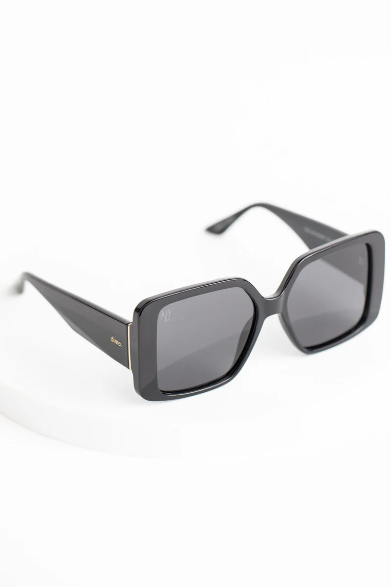 Drama Queen Sunglasses- Black by dime. | Avara