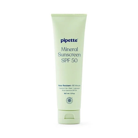Pipette Mineral Sunscreen Lotion Broad Spectrum SPF 50 - 3 fl oz | Walmart (US)