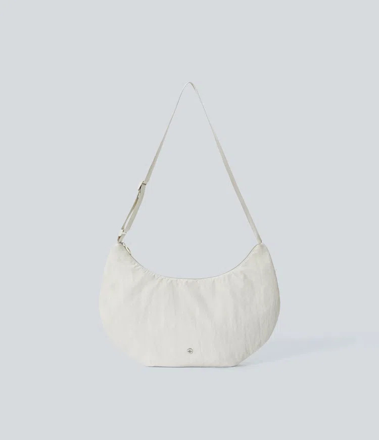 Zipper Casual Shoulder Bag | HALARA