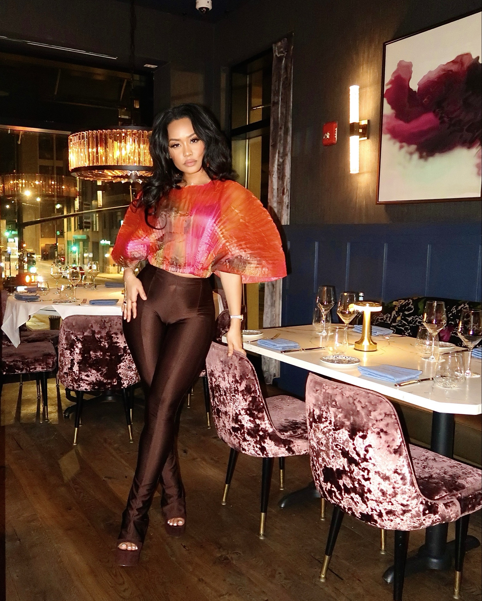 top: @AKIRA 
bottoms: @coucoo “lanai leggings”
heels: @fashionnova “style so fly platform heels”

#LTKootd