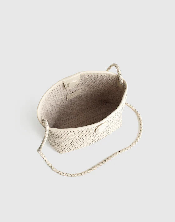 The Signature Woven Crossbody Bag | Madewell