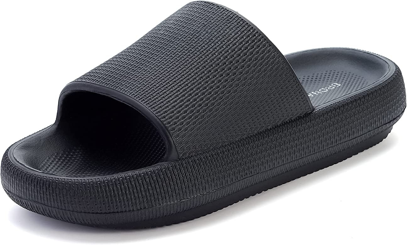 BRONAX Cloud Slippers for Women and Men | Pillow Slippers Bathroom Sandals | Extremely Comfy | Cu... | Amazon (US)