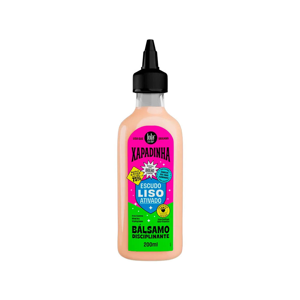 Bálsamo Disciplinante Lola Cosmetics Xapadinha Escudo Liso Ativado 200 ml | Amobeleza (BR)