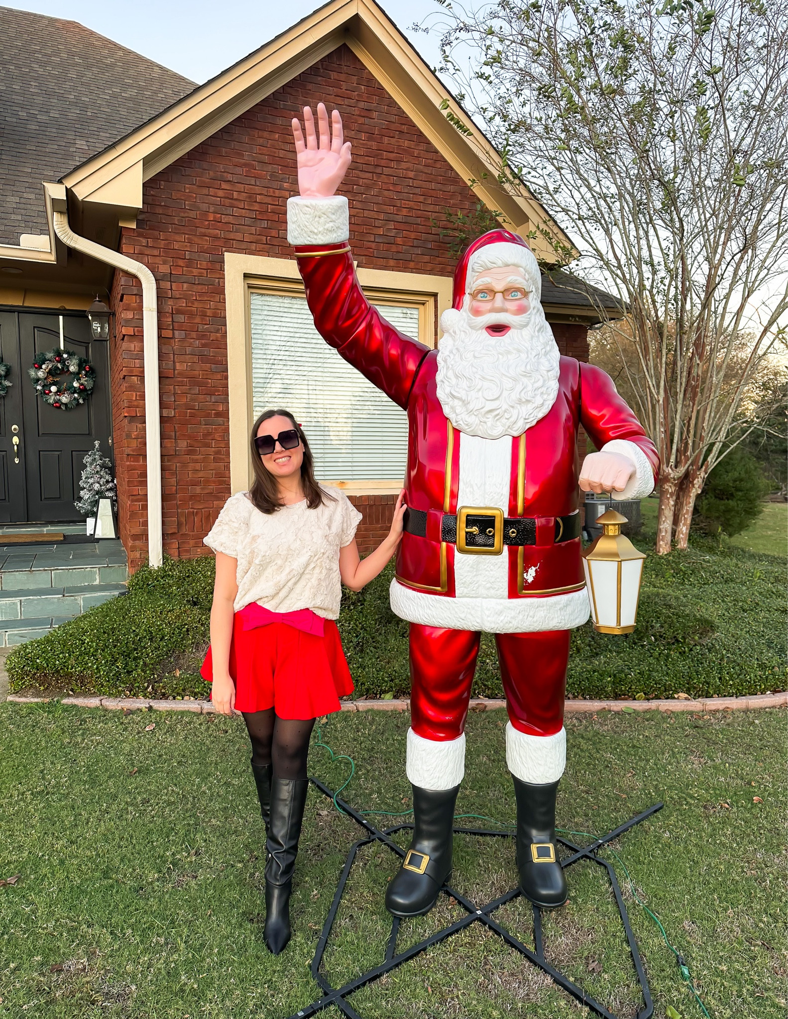 Guess who’s back!? 🎅🏻Anthropologie started their Black Friday sale early in the LTK app (link in bio)! I’m sharing some fun holiday looks in stories including this one! These shorts are so FUN! Are you attending any holiday parties this year? 🎄

#holidayoutfit #christmasparty #anthropologie #ltkholiday #holidaystyle

#LTKGiftGuide #LTKHoliday #LTKCyberWeek