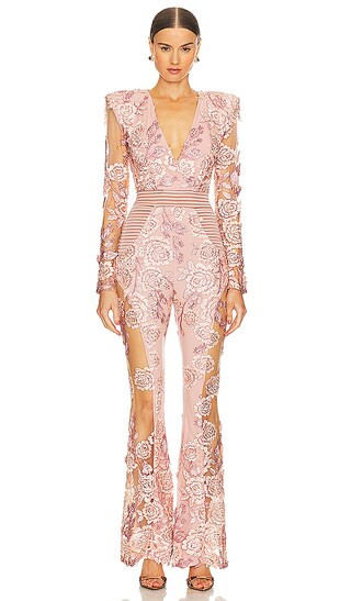 Out Of The Past Jumpsuit in Nude | Revolve Clothing (Global)