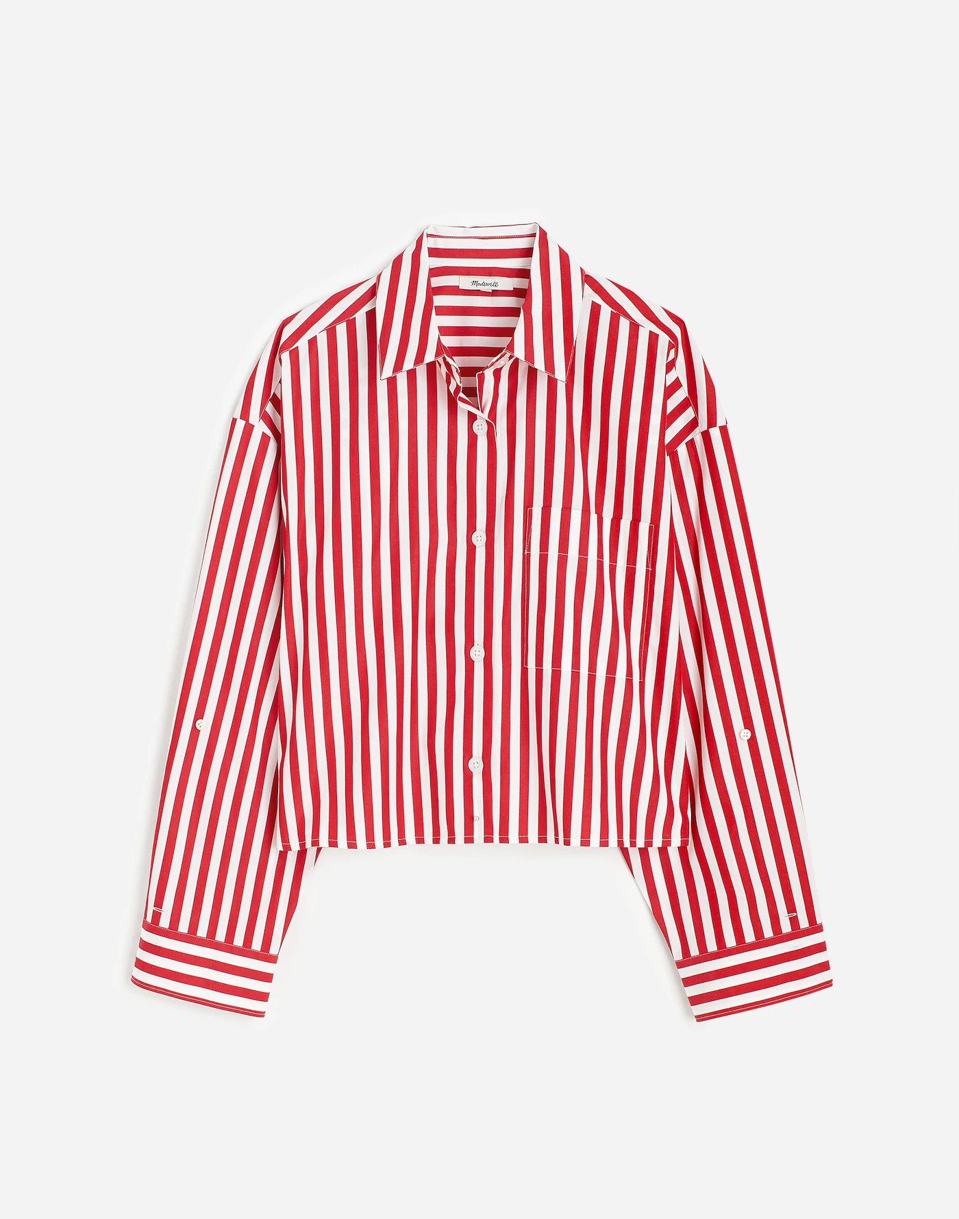 Straight-Hem Shirt | Madewell