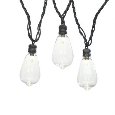 Better Homes & Gardens 15-Count Solar Powered Shatterproof Edison Bulb Outdoor String Lights - Wa... | Walmart (US)