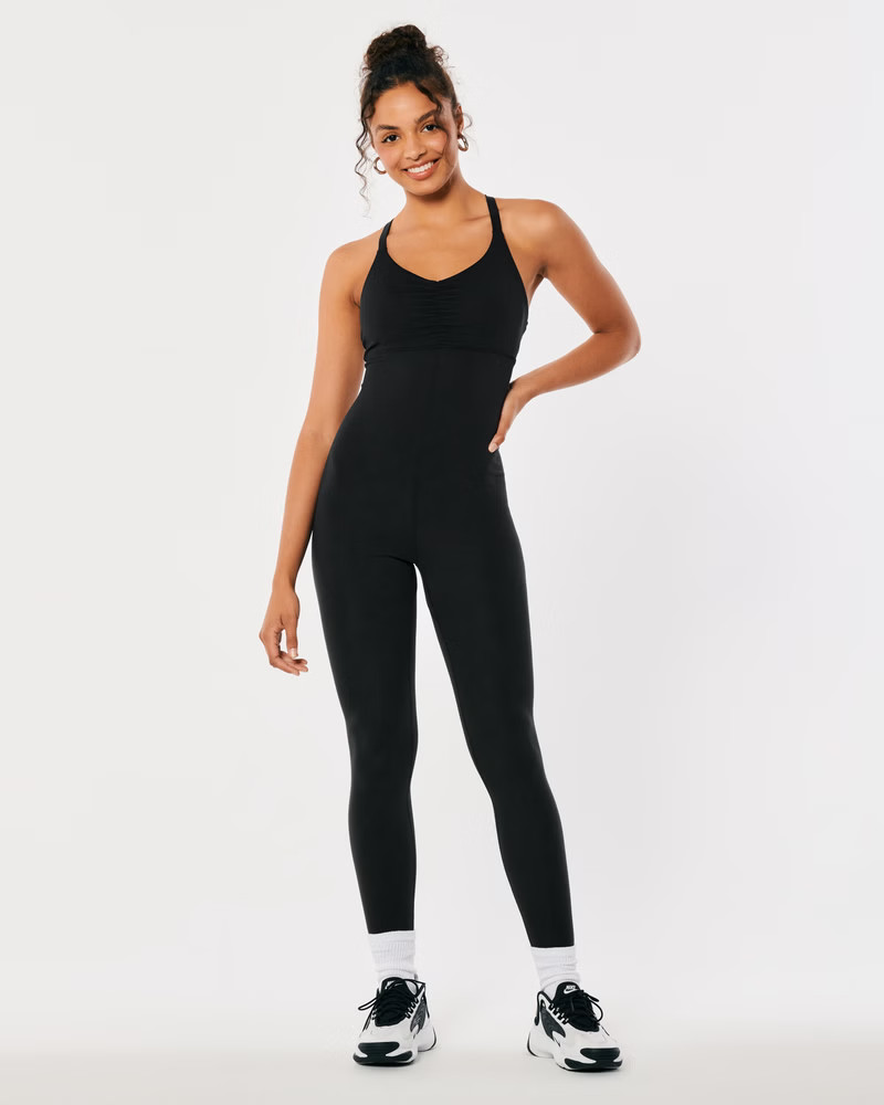 Women's Gilly Hicks Go Recharge Cinched Onesie | Women's Activewear | HollisterCo.com | Hollister (US)