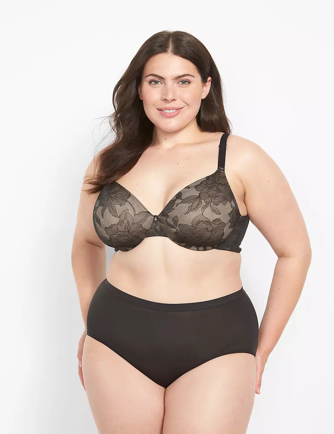 Invisible Lace Backsmoother Lightly Lined Full Coverage Bra | LaneBryant | Lane Bryant (US)