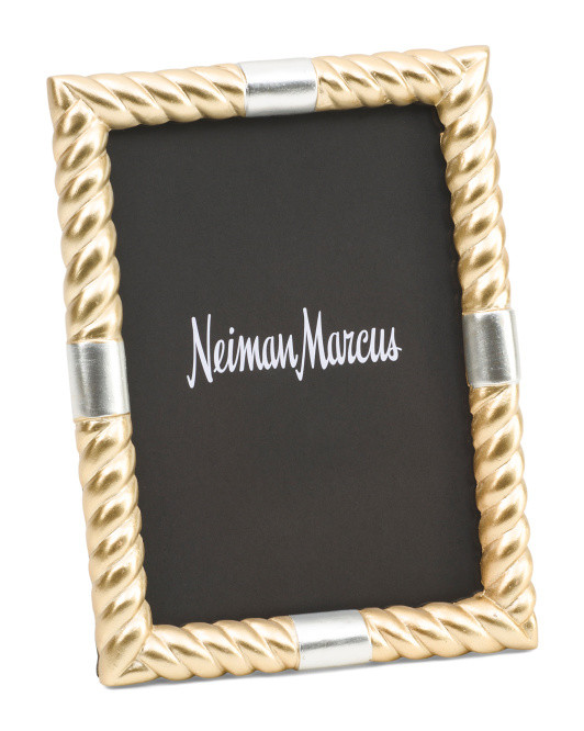 5x7 Rope Two Tone Tabletop Picture Frame | Mother's Day Gifts | Marshalls | Marshalls