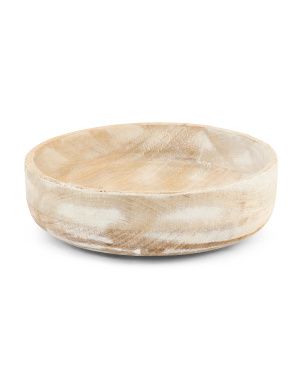10in  Tioga Wood Decorative Bowl | Decorative Objects | Marshalls | Marshalls