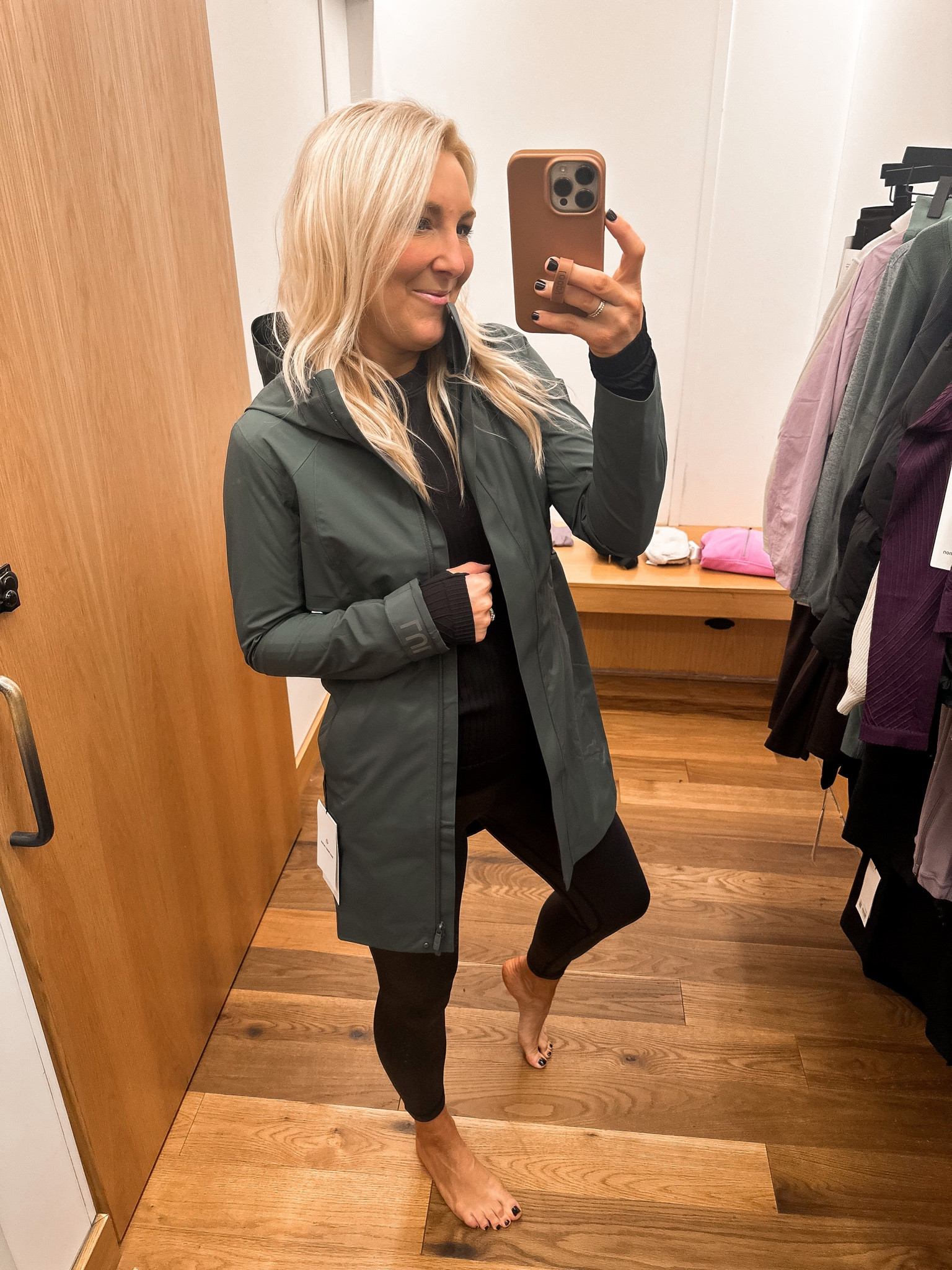 Lululemon Try-On! Loving this rain jacket! 

#LTKstyletip #LTKfitness #LTKtravel