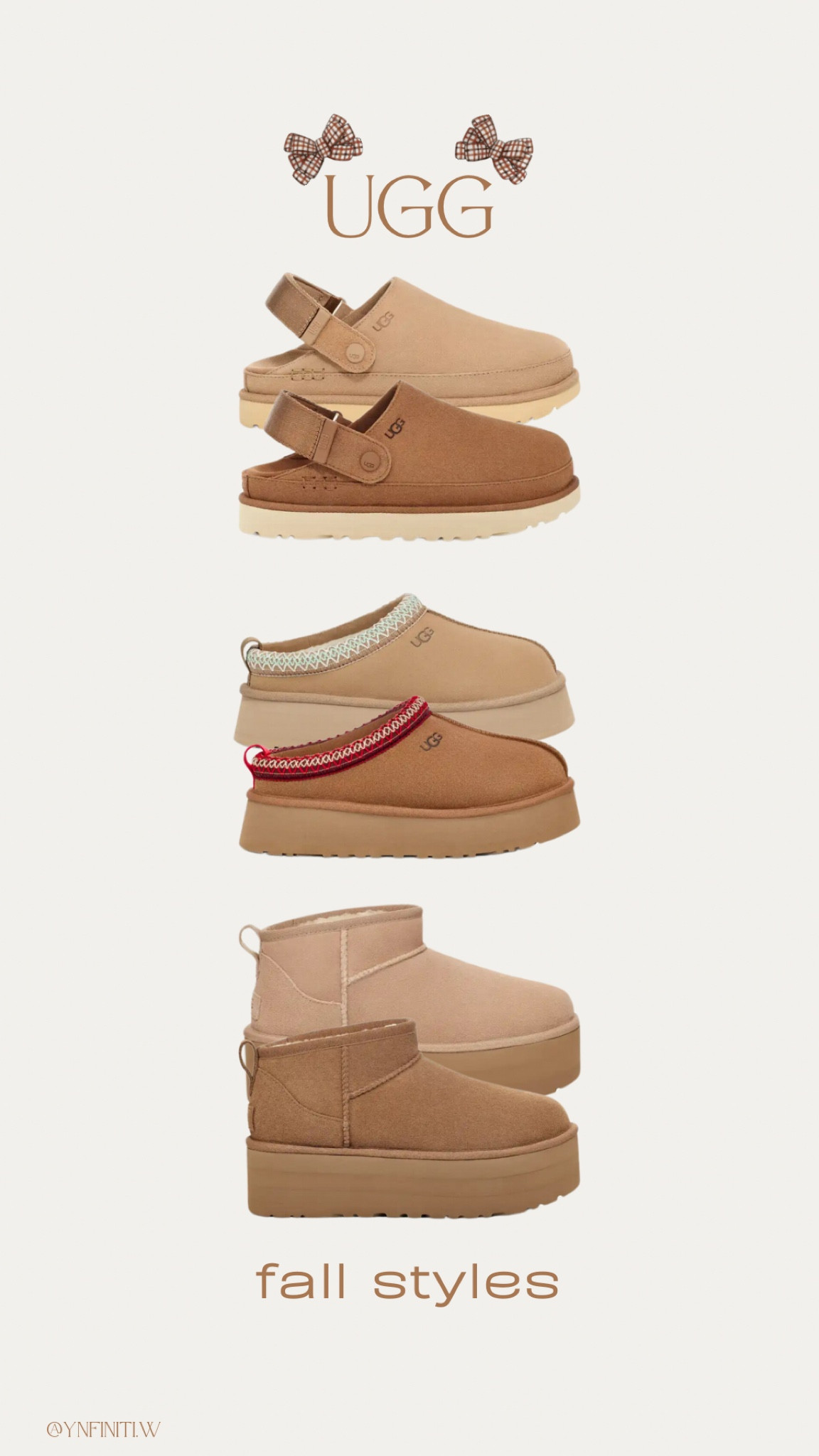 @UGG Fall Styles! These sell out before anyone can get their hands on them, buy these now so you can be an UGG girl for fall 😜🍂☕️ 

*Chestnut & Sand color*

#LTKSeasonal #LTKShoeCrush #LTKFindsUnder100