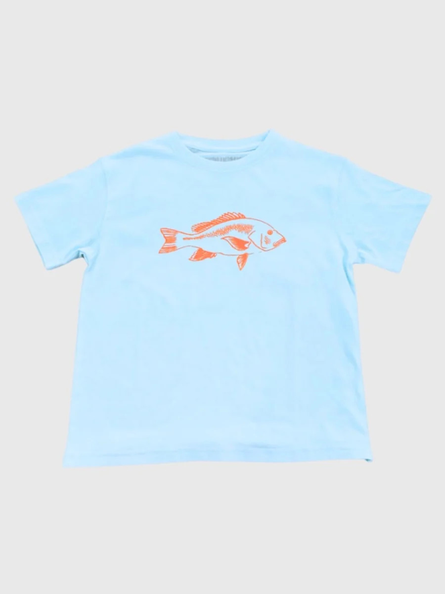 Mustard & Ketchup Kids Boys' Short Sleeve Snapper T-Shirt | Saint Bernard