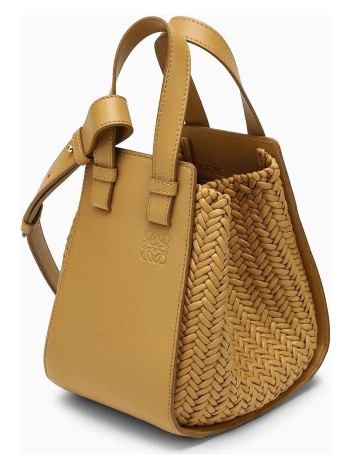 Loewe Women's Sahara Leather Hammock Bag in Brown | A538H13X36LE | LOZURI