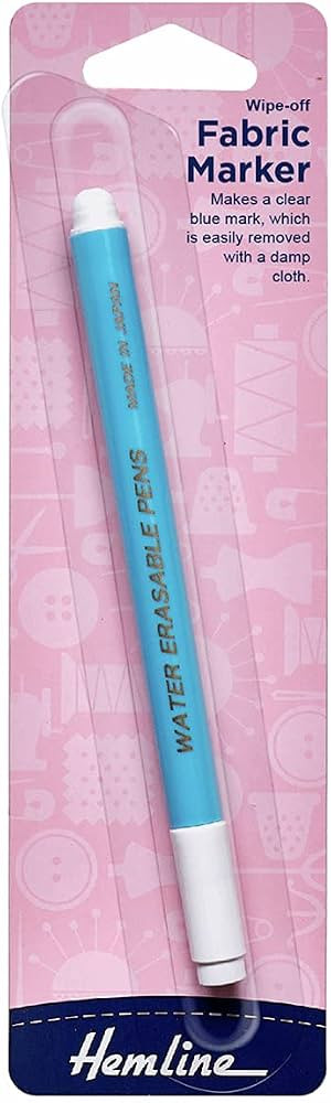 Hemline Fabric Marker: Wipe Off/Wash Out | Amazon (US)